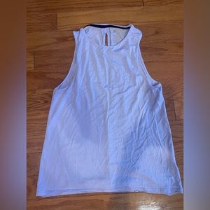 On Running lilac active open back tank top